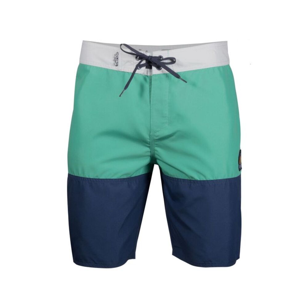SALT LIFE Mens Sunray Green Athletic Fit Moisture Wicking Shorts 40 Waist